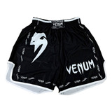 Pantalones Cortos De Entrenamiento De Muay Thai Venom Mma Fi