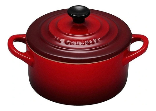 Le Creuset Mini Cocotte Roja - Mini Olla Ceramica 