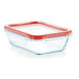 Recipiente Hermético Pyrex Freshlock Rectangular 2 Cup 473ml