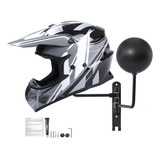 Dot - Casco De Motocross Todoterreno Con Soporte Para Casco 