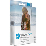 Hp Sprocket Papel Fotográfico Adhesivo Premium 100 Hoja