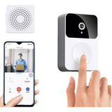 Campainha Interfone Inteligente Camera E Audio Wi-fi Sem Fio