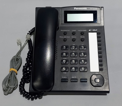Panasonic Telefono Mesa Kxt7716 Manos Libres Caller Id Usado