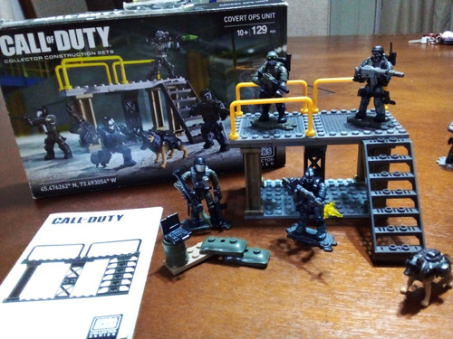 Call Of Duty Mega Blocks- Set Covert Ops Unit- Equipo Ghost 