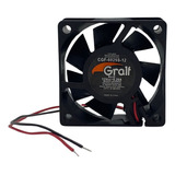 Cooler / Turbina Gralf 12v 60x60x25mm Buje