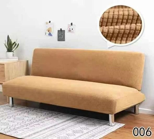 Funda Cubre Futon Tela Cuadrille - Varios Colores