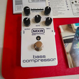 Pedal Mxr Bass Compressor M87 - Blanco Inmaculado Como Nuevo