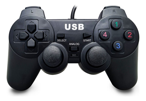 Control Dualshock Mando Joystick Usb Pc Windows 1,8 Metros