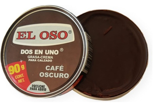 Grasa 90g Café Oscuro 8265a Oso