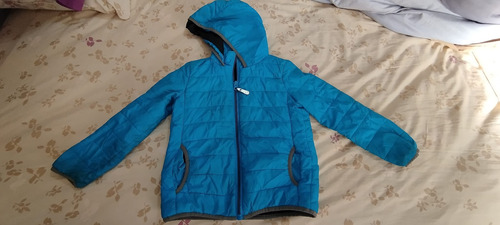 Campera Nene Azul Impermeable Talle 5-6 Tex