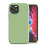 Anyos Compatible With iPhone 12 Pro Max Silicone Case 6.7 ,