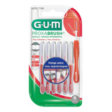 Escova Interdental Proxa Brush 0.8 Fina Vermelha C/4 Gum