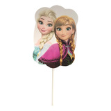 12 Cake Toppers De Ana Y Elsa Para Fiesta Con Tema De Frozen