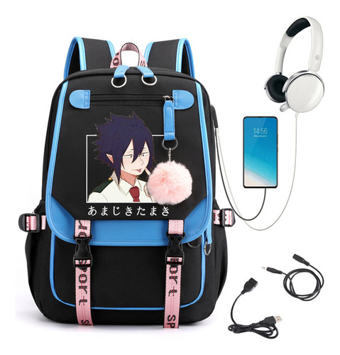 Mochilas Tamaki Amajiki My Heroes Bolsa De Viaje Periférica