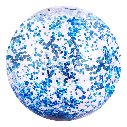 Pelota De Playa Inflable Con Confeti, Pelota De Piscina