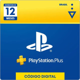 Cartão Playstation Psn Plus 12 Meses - Envio Imediato!