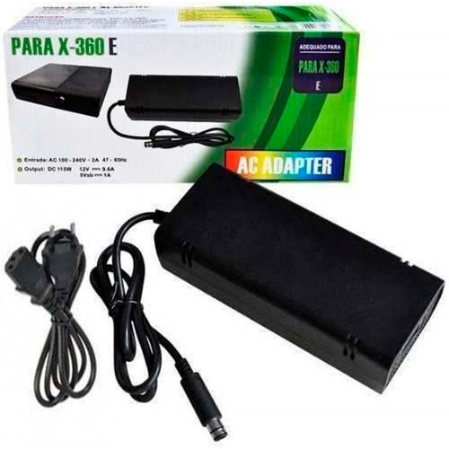 Fonte Alimentação Xbox 360 Super Slim 1 Pino Bivolt 127-220v