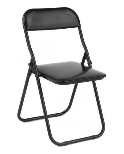 01.06 Silla Plegable Negro Para La Cifra De Soldados De La