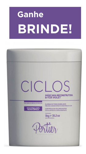 Portier Ciclos B-tox Violet 1kg C Q