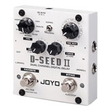 Pedal De Efecto Joyo D-seed Ii  Blanco