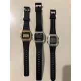 Relojes Casio Lote De 3