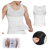 Camiseta Invisible Shapewear Hombre Barriga Moldeadora