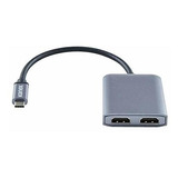 Adaptador Usb-c A Dual Hdmi 4k