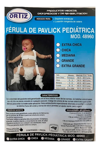 Férula De Pavlick | Meses sin interés