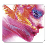 Mouse Pad Chica Pintura Rosa Diseño Regalo Empresarial 564