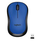Mouse Logitech M221 Óptico De 1000dpi Inalambrico Azul