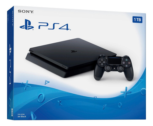 Playstation 4 Slim 1tb R De Fabrica Caja Azul 