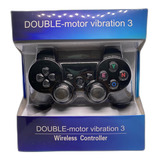 Controle Playstation 3 Sem Fio Wireless Double Motor