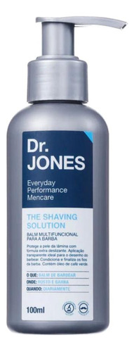 Balm Para Barbear Dr. Jones The Shaving Solution 100ml