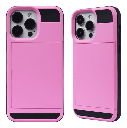 Funda Case Con Tarjetero Oculto Para iPhone Y Huawei