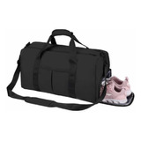 Maleta Deportiva Gimnasio Viaje Calidad Moda Colores Lisa Rw Color Negro