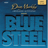 Encordado Guitarra Acústica Dean Markley Blue Steel 11-52