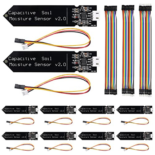 Sensor Capacitivo De Humedad Del Suelo, Resistente A La Corr