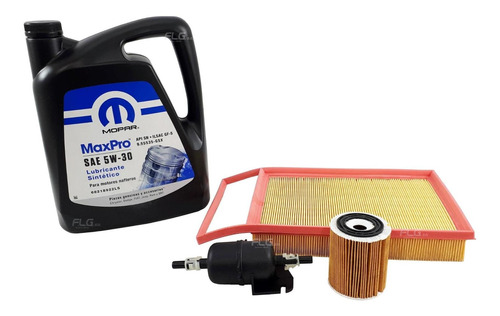 Kit Filtros Y Aceite Mopar E-torq Fiat Idea Sporting 10/13 Foto 3