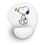 Mouse Pad Ergonômico Snoopy 24x19cm