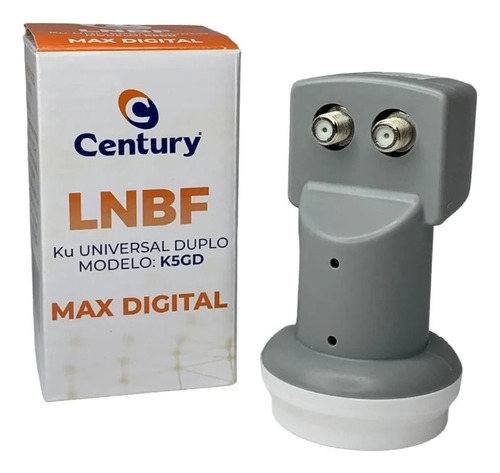 Lnbf Banda Ku Duplo Universal Para Antena Digital Greatek