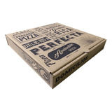 90 Cajas De Pizza En Carton  24x24x5cm Sobria