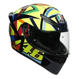  Casco Cerrado Agv K-1 Ama/azul/ngo Soleluna 2017 Rider One