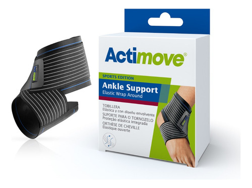 Soporte De Tobillo Envolvente  Tobillera Actimove Sport