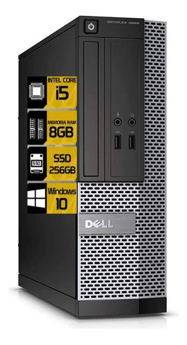 Cpu Dell Optiplex 3020 I5 4ªgeração 8gb Ssd 256gb Windows 10