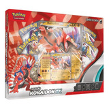 Box Coleção Lendas De Paldea Koraidon Ex Pokémon Tcg