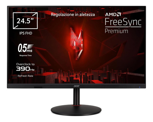 Monitor Acer 390 Hz - 25 Xv252qf - Gsync - Freesync - Hdr400