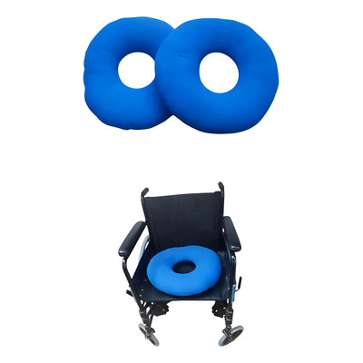 Almohada Ortopédica Angels Live Pelo De Angel Para Silla De Ruedas Azul | Meses sin interés