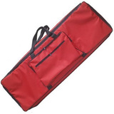 Capa Bag Master Luxo Teclado Sintetizador Korg M1 Vermelha