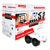 Kit De Videovigilancia Full Hd 1080p + Visión Día Y Noche