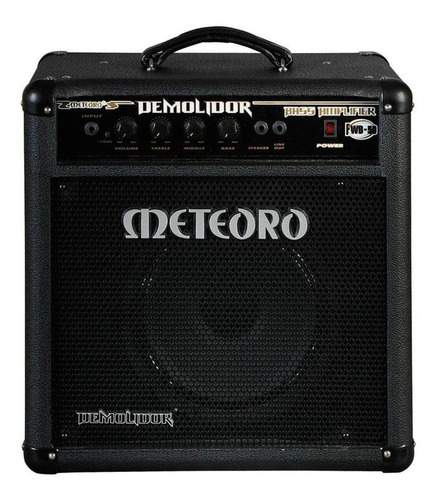 Amplificador Meteoro Demolidor Fwb-50w Combo Transistor Nf-e